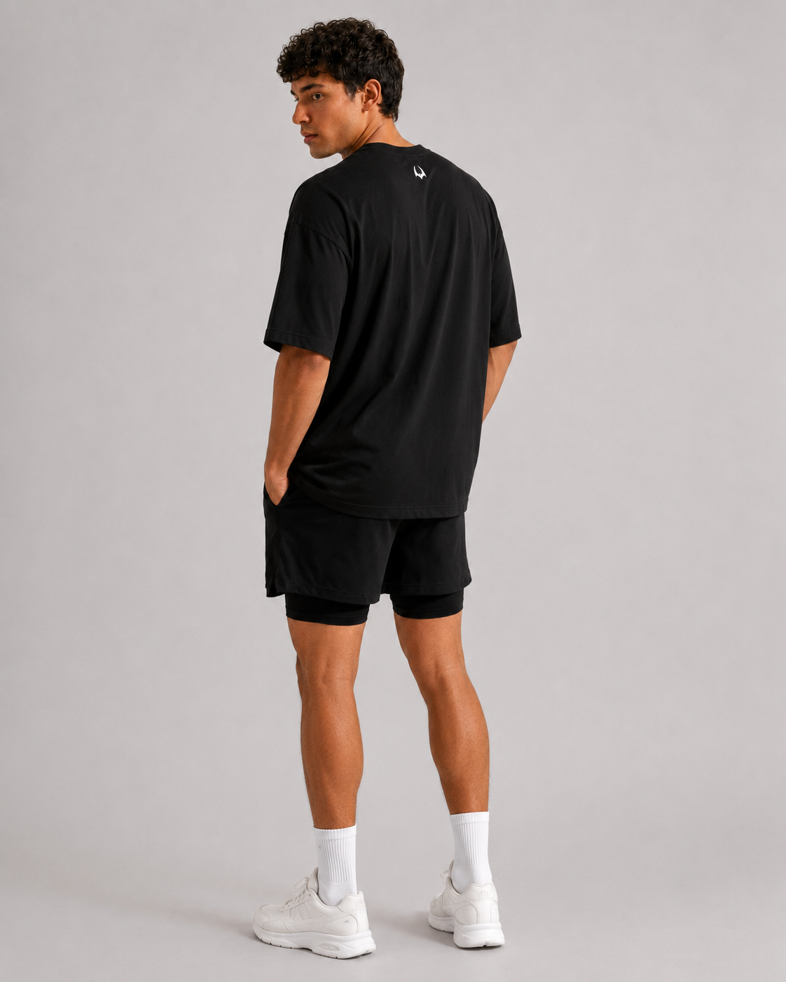 T-shirt oversize SMAUG Core – Noir