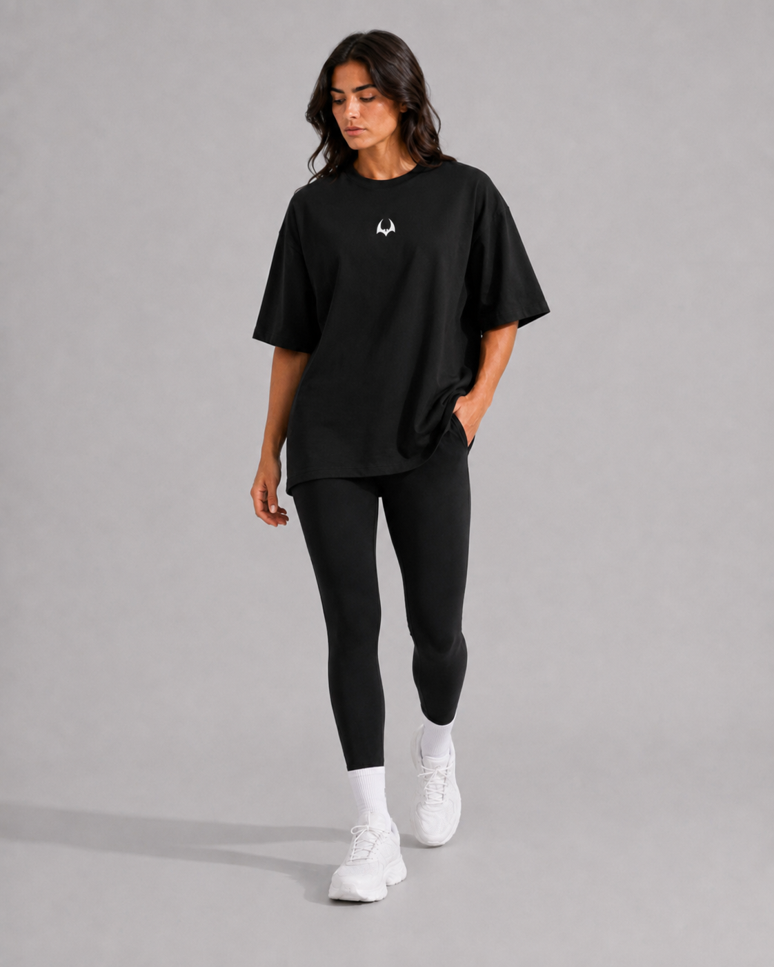 T-shirt oversize SMAUG Resolve – Noir