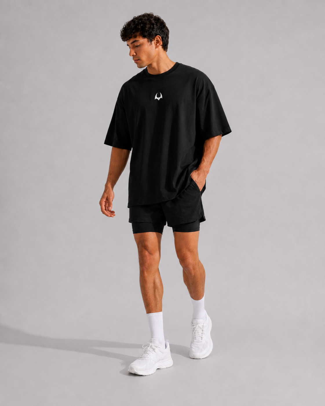 T-shirt oversize SMAUG Resolve – Noir