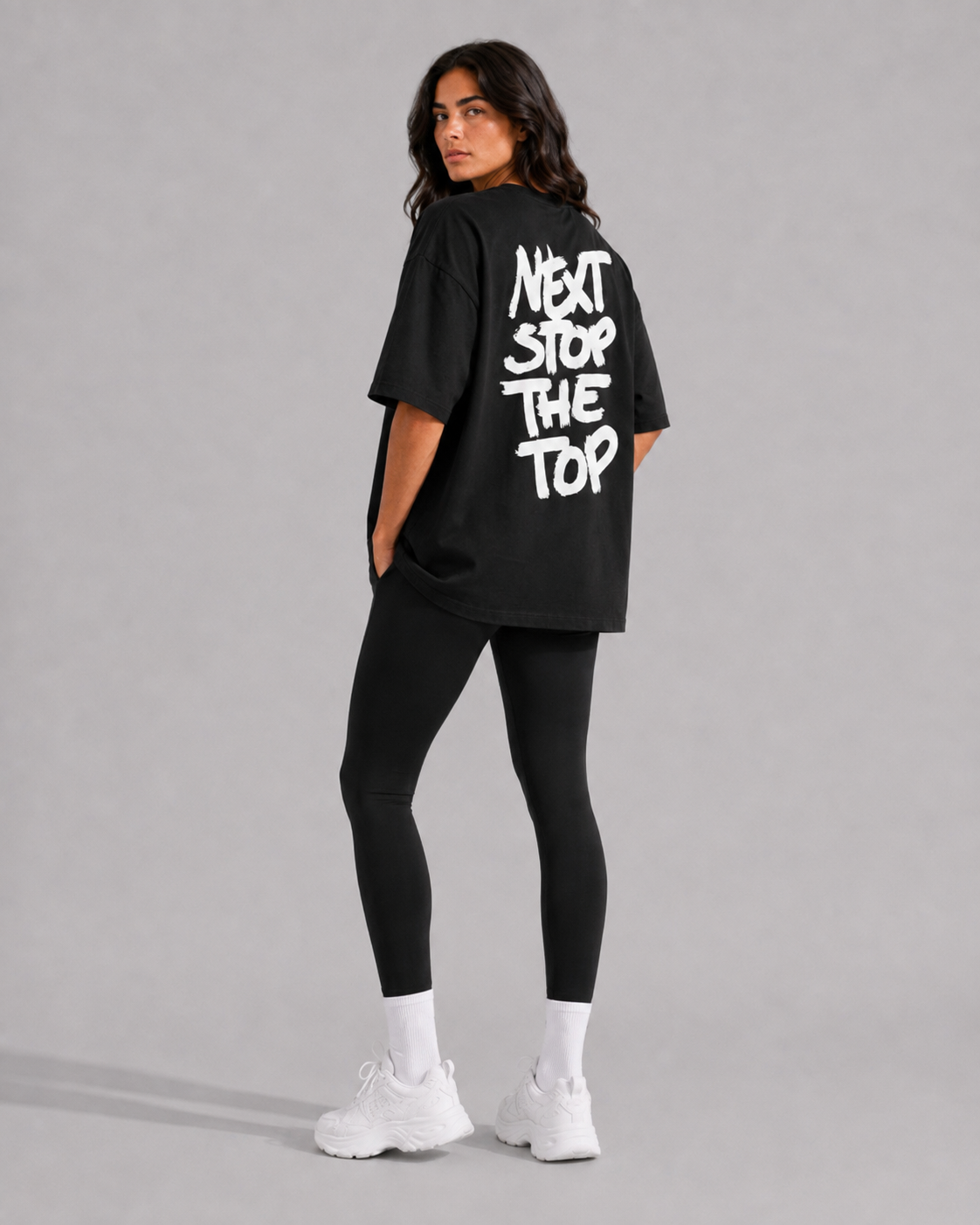 T-shirt oversize SMAUG Resolve – Noir