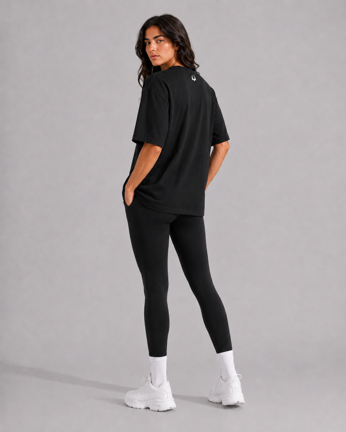 T-shirt oversize SMAUG Core – Noir