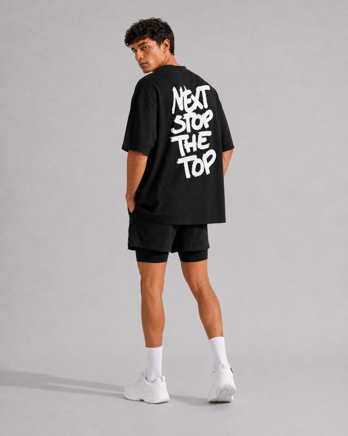 T-shirt oversize SMAUG Resolve – Noir