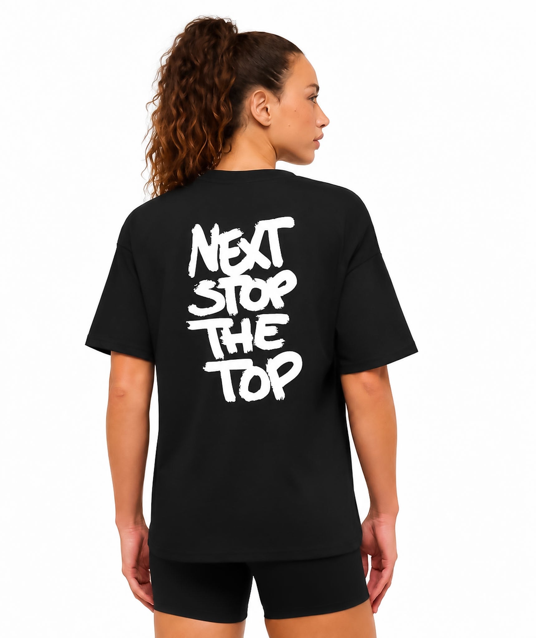 T-shirt oversize SMAUG Resolve – Noir