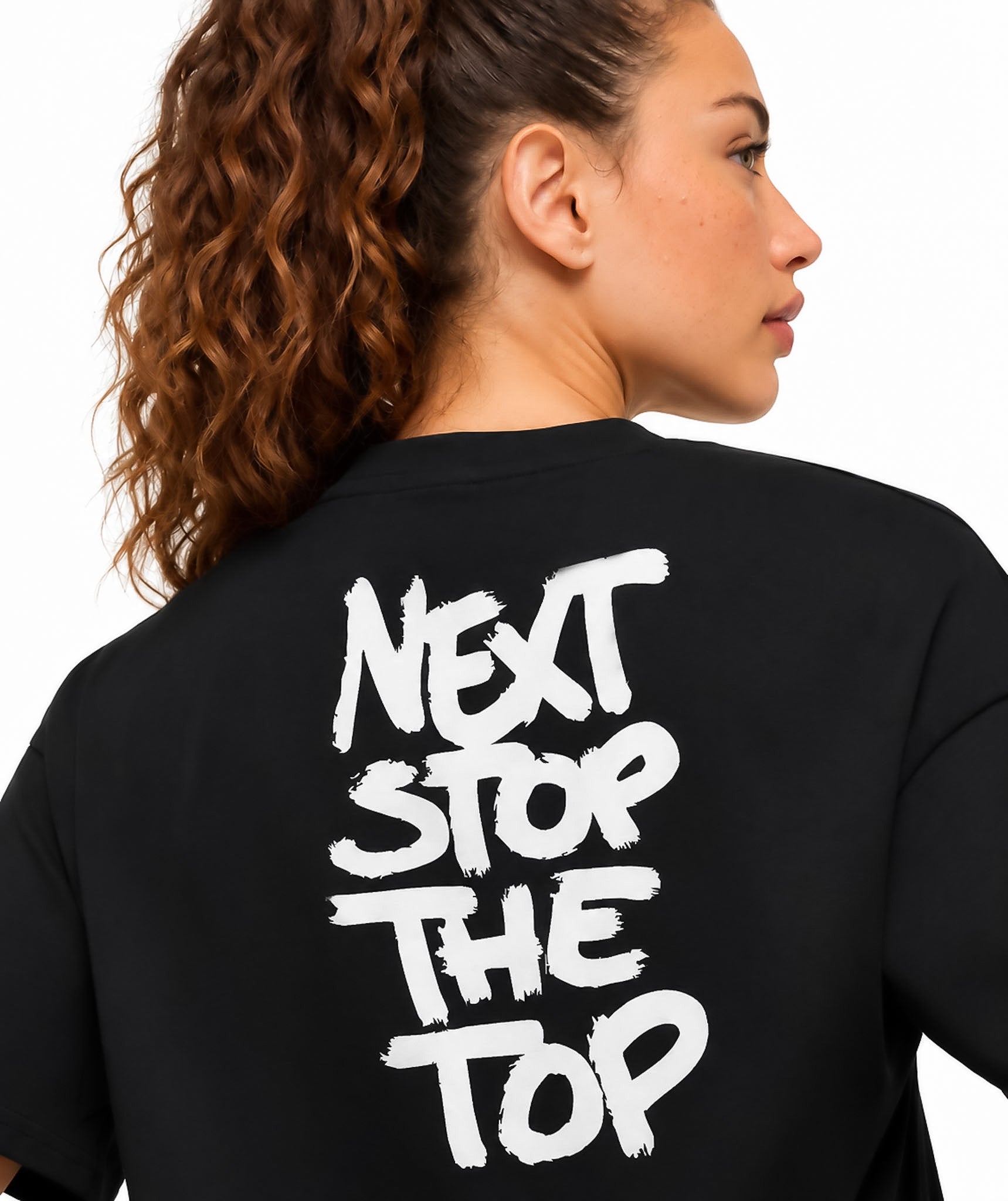 T-shirt oversize SMAUG Resolve – Noir