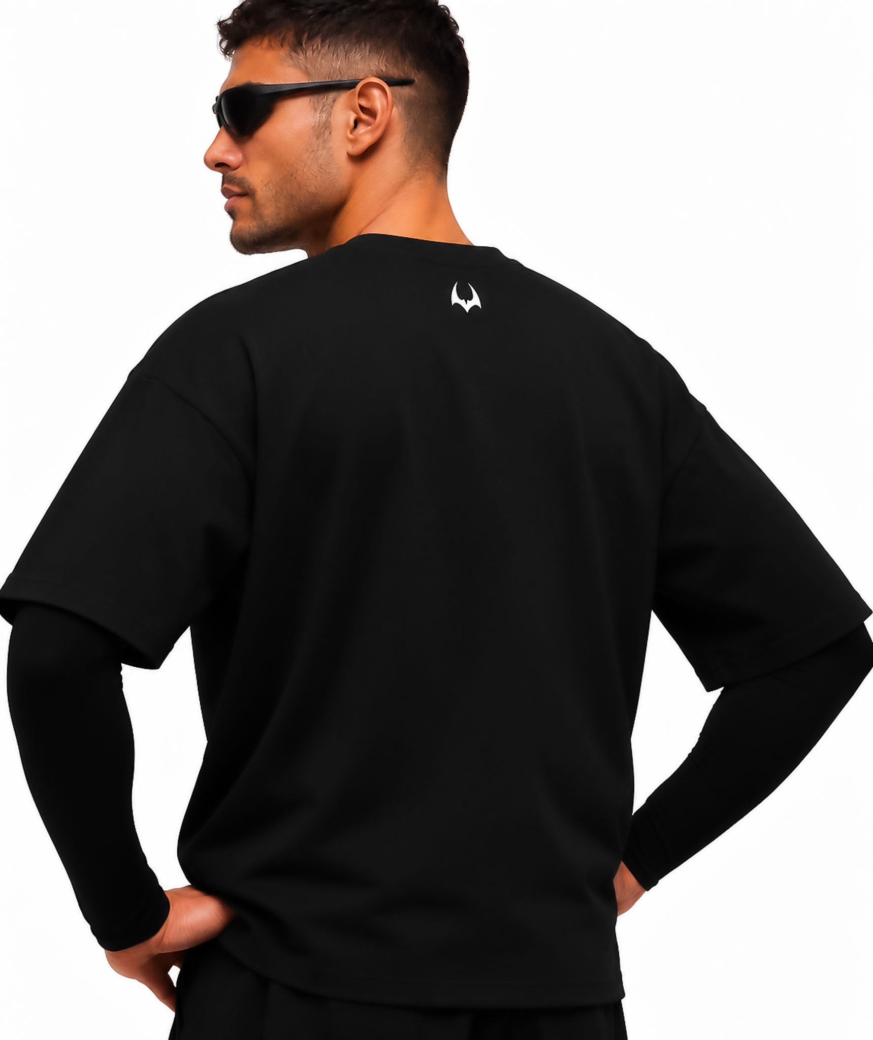 T-shirt oversize SMAUG Core – Noir
