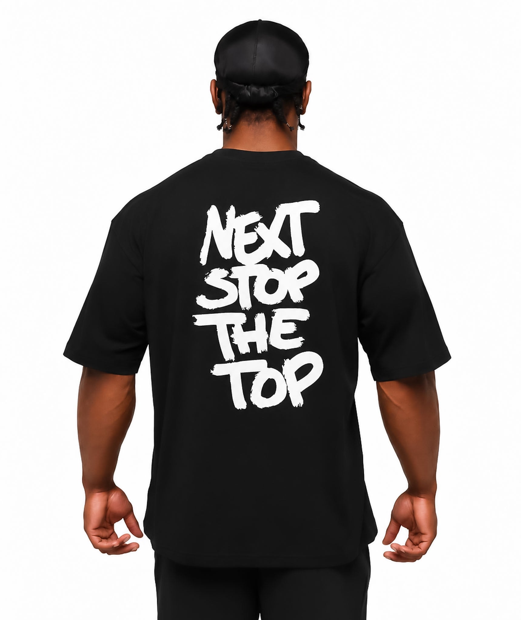 T-shirt oversize SMAUG Resolve – Noir