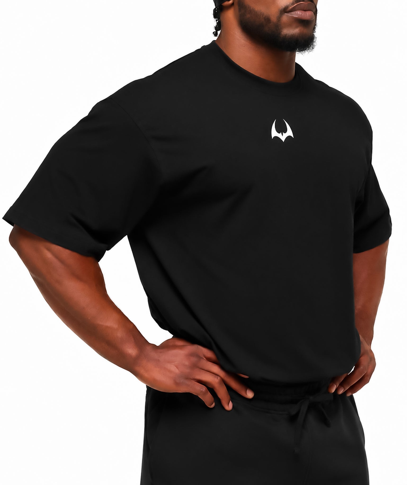 T-shirt oversize SMAUG Resolve – Noir