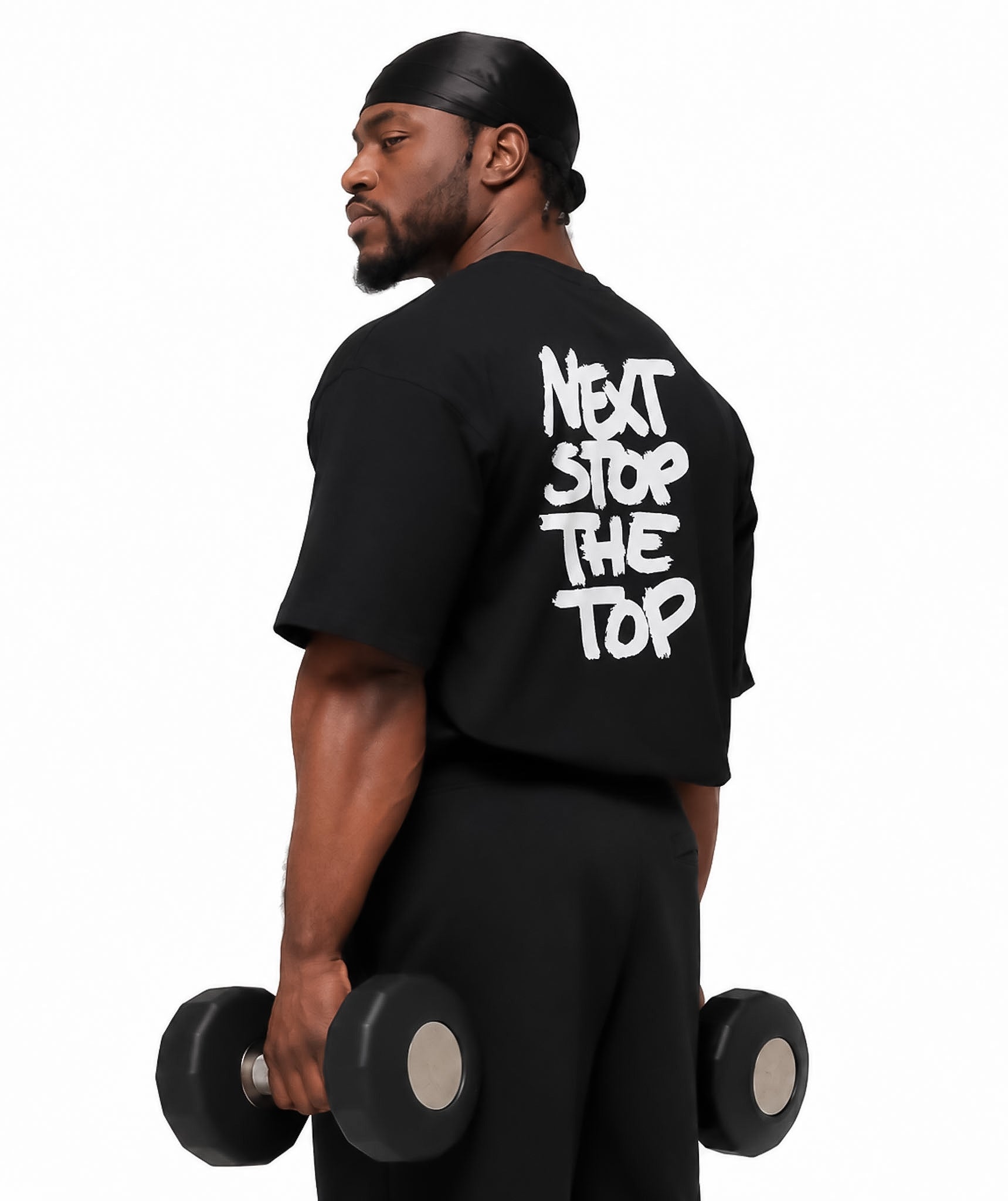 T-shirt oversize SMAUG Resolve – Noir