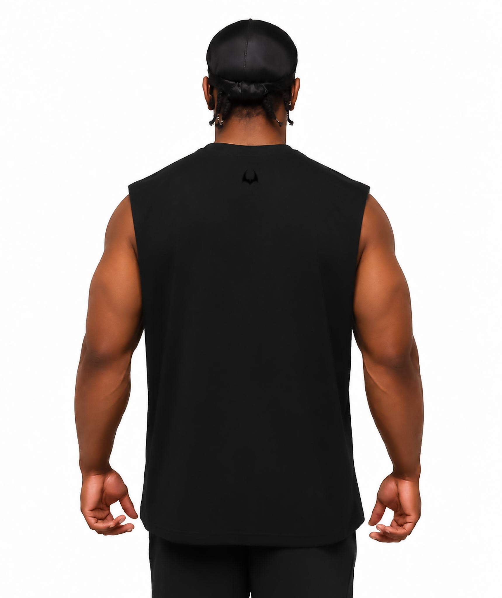 Débardeur d’entraînement oversize SMAUG Blackout – Noir